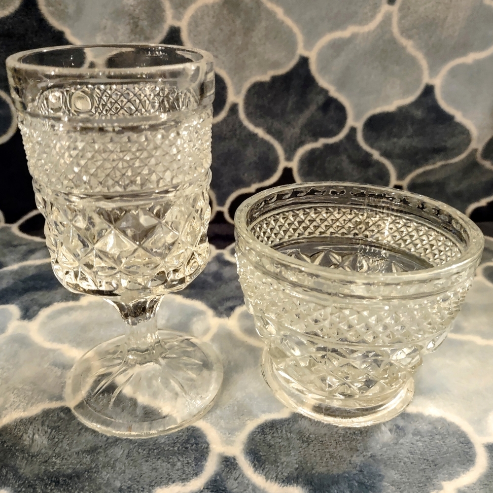 Anchor Hocking Wexford Goblet/Sugar Dish